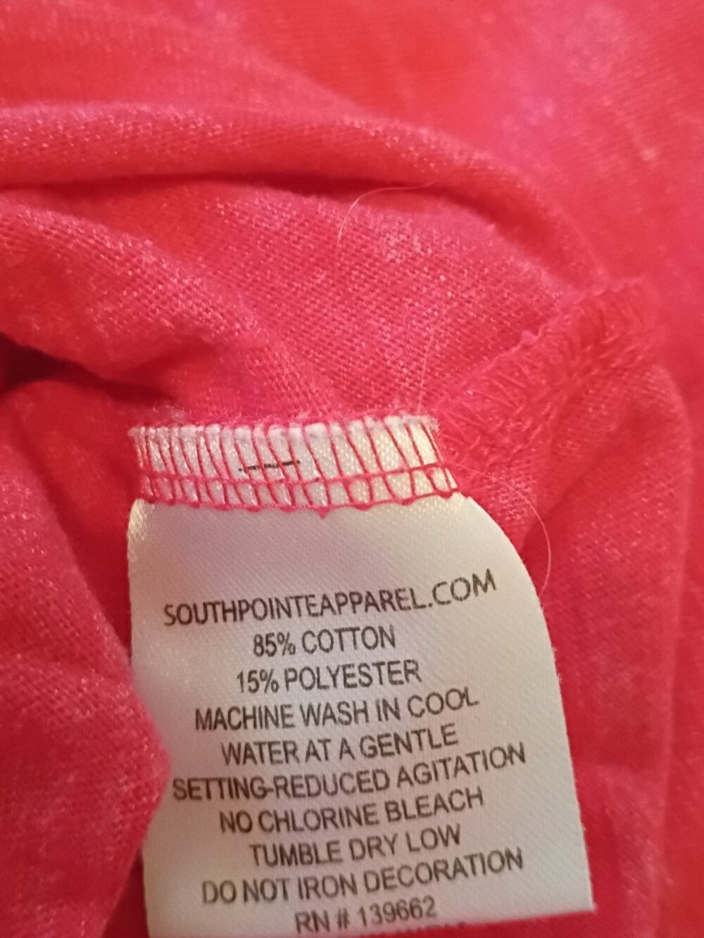 South Pointe Pink Anchor Tee Nautical Graphic Top Women’s Large Casual - Picture 10 of 10